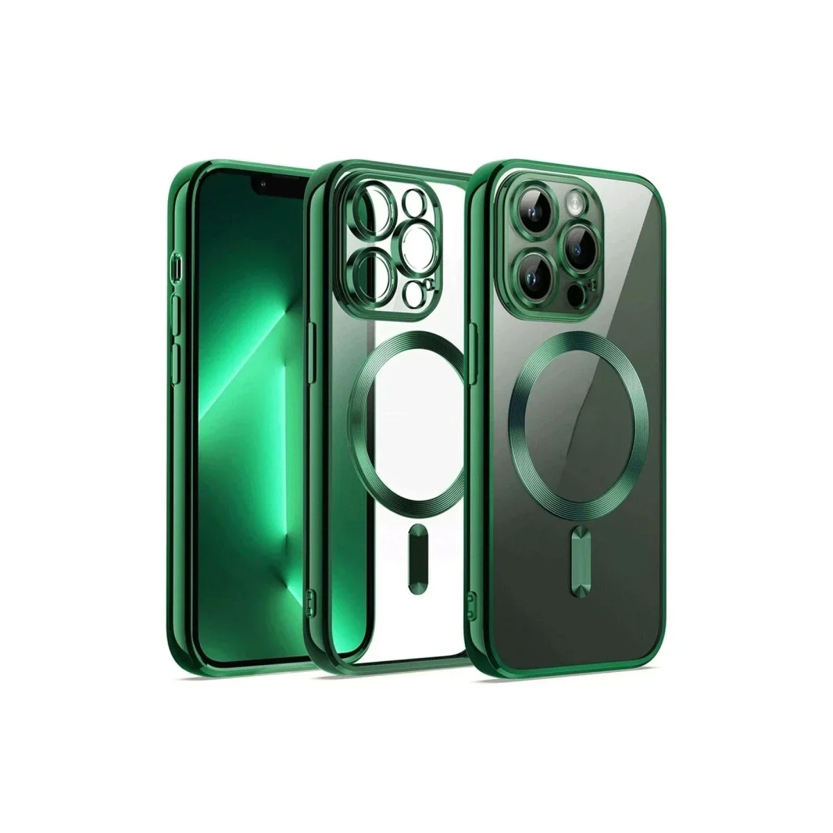 Apple iPhone 12 Pro Kılıf Kross Magneticsafe Kapak - Koyu Yeşil Fiyatı, Yorumları ve Özellikleri
