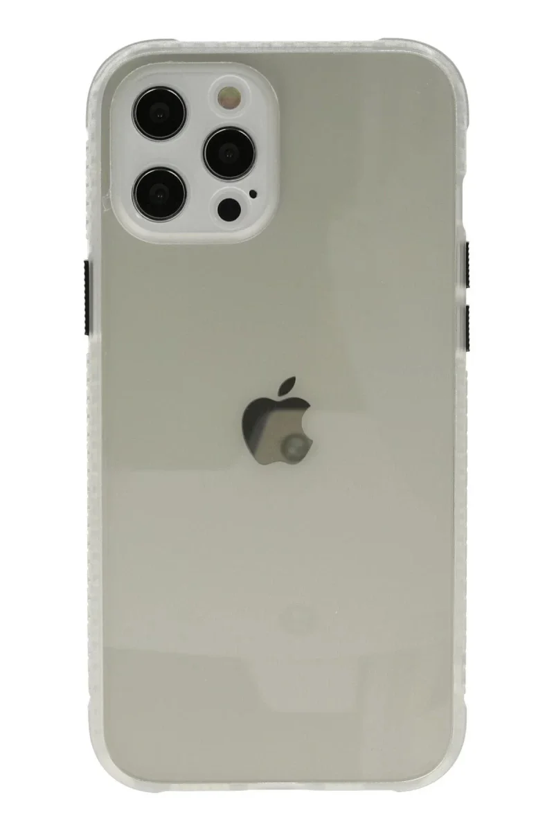 Apple iPhone 12 Pro Kılıf Miami Şeffaf Silikon - Şeffaf Apple iPhone 12 Pro Kılıf Miami Şeffaf Silikon - Şeffaf