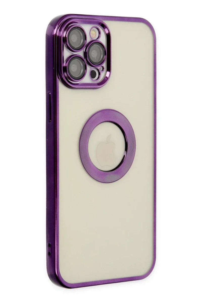 Apple iPhone 12 Pro Kılıf Slot Silikon - Mor Apple iPhone 12 Pro Kılıf Slot Silikon - Mor
