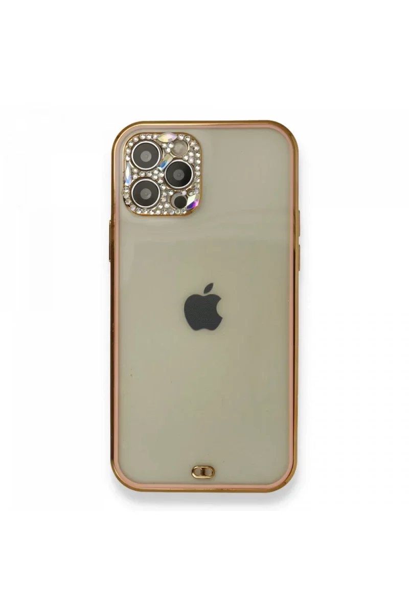 Apple iPhone 12 Pro Kılıf Liva Taşlı Silikon - Pembe Fiyatı, Yorumları ve Özellikleri