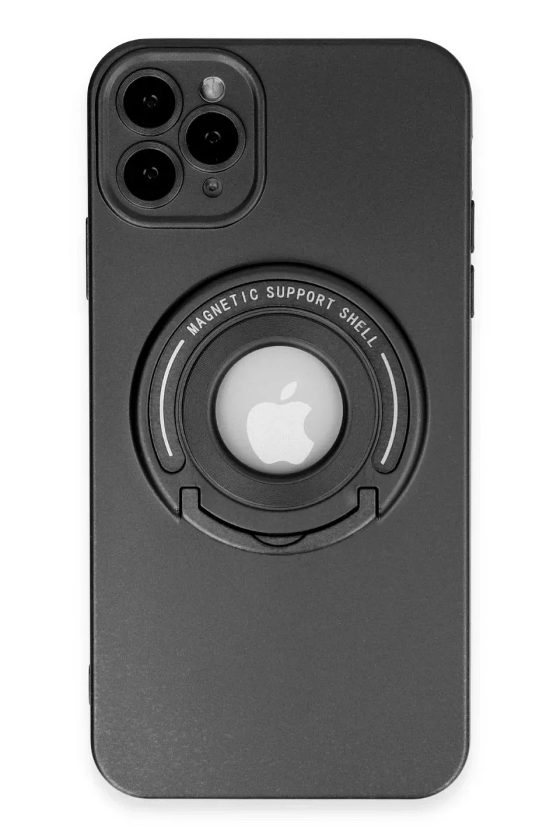 Apple iPhone 12 Pro Kılıf Lukka Magneticsafe Kapak - Siyah