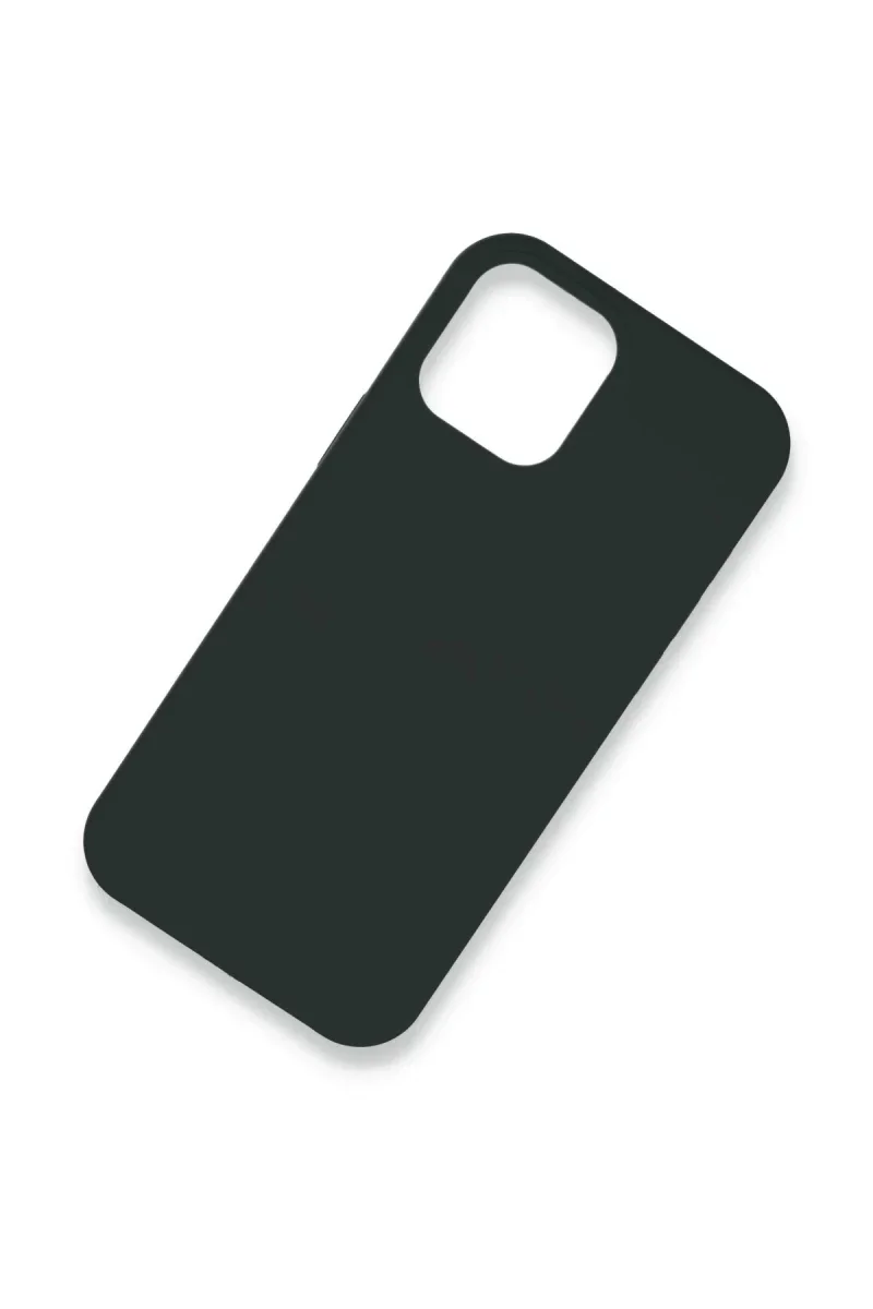 Apple iPhone 12 Pro Kılıf Lansman Legant Silikon - Koyu Yeşil