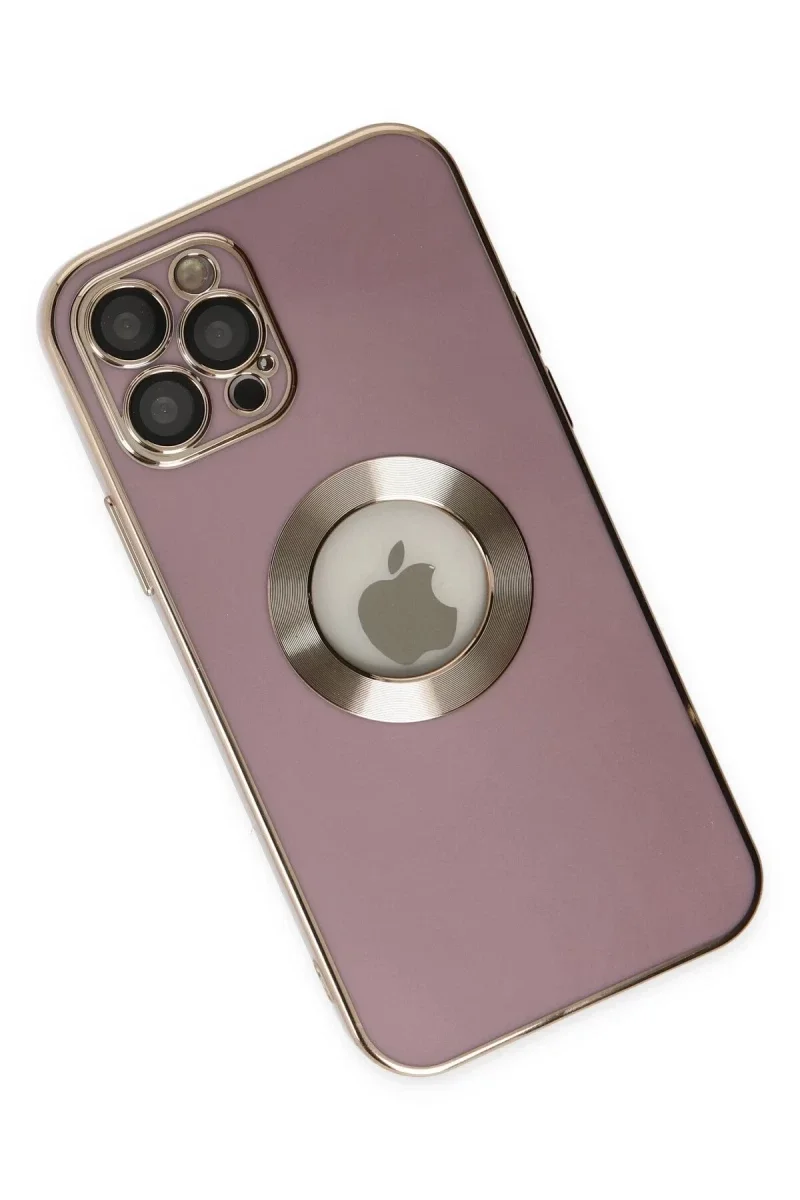 Apple iPhone 12 Pro Kılıf Store Silikon - Mor