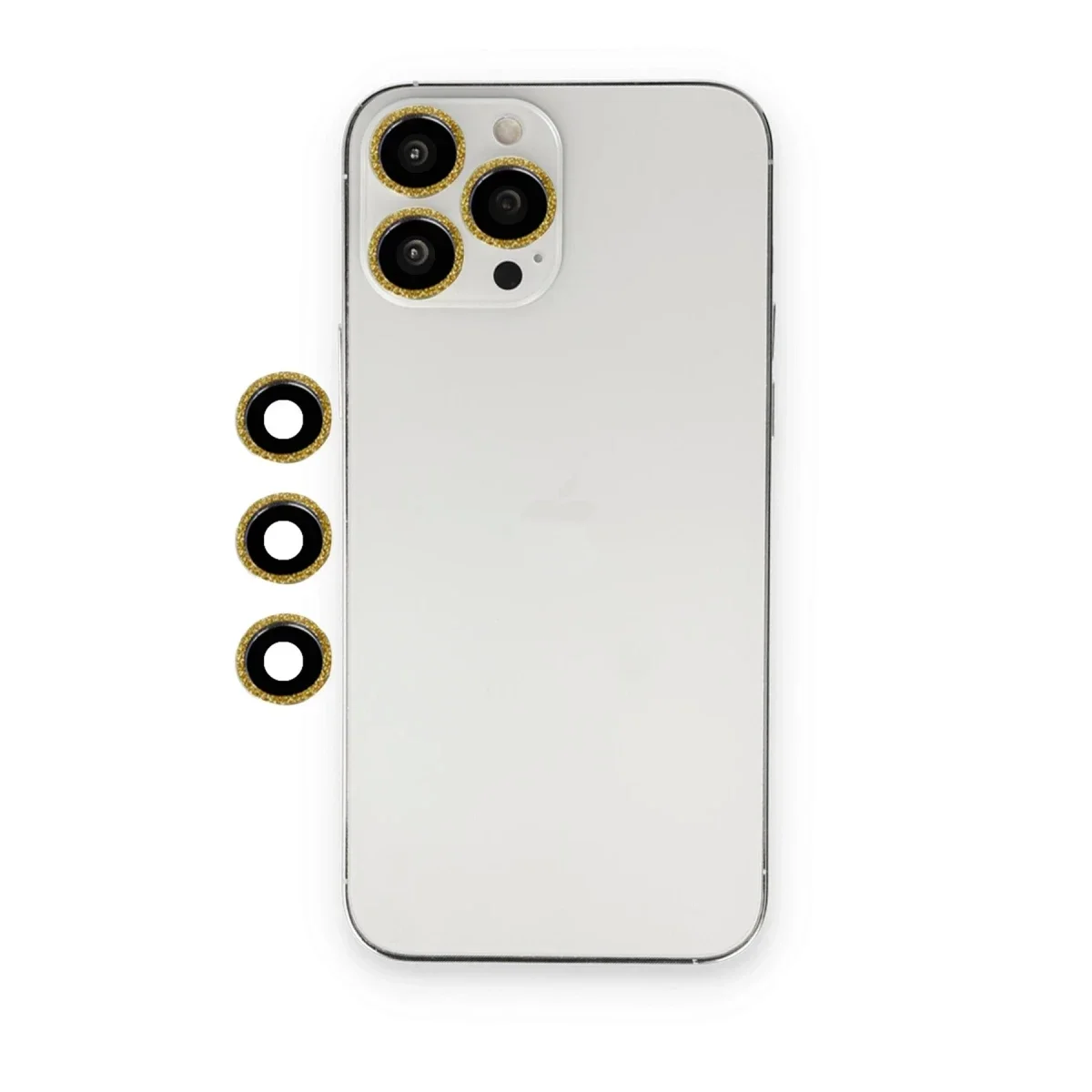 Apple iPhone 12 Pro Shine Kamera Lens - Gold Apple iPhone 12 Pro Shine Kamera Lens - Gold