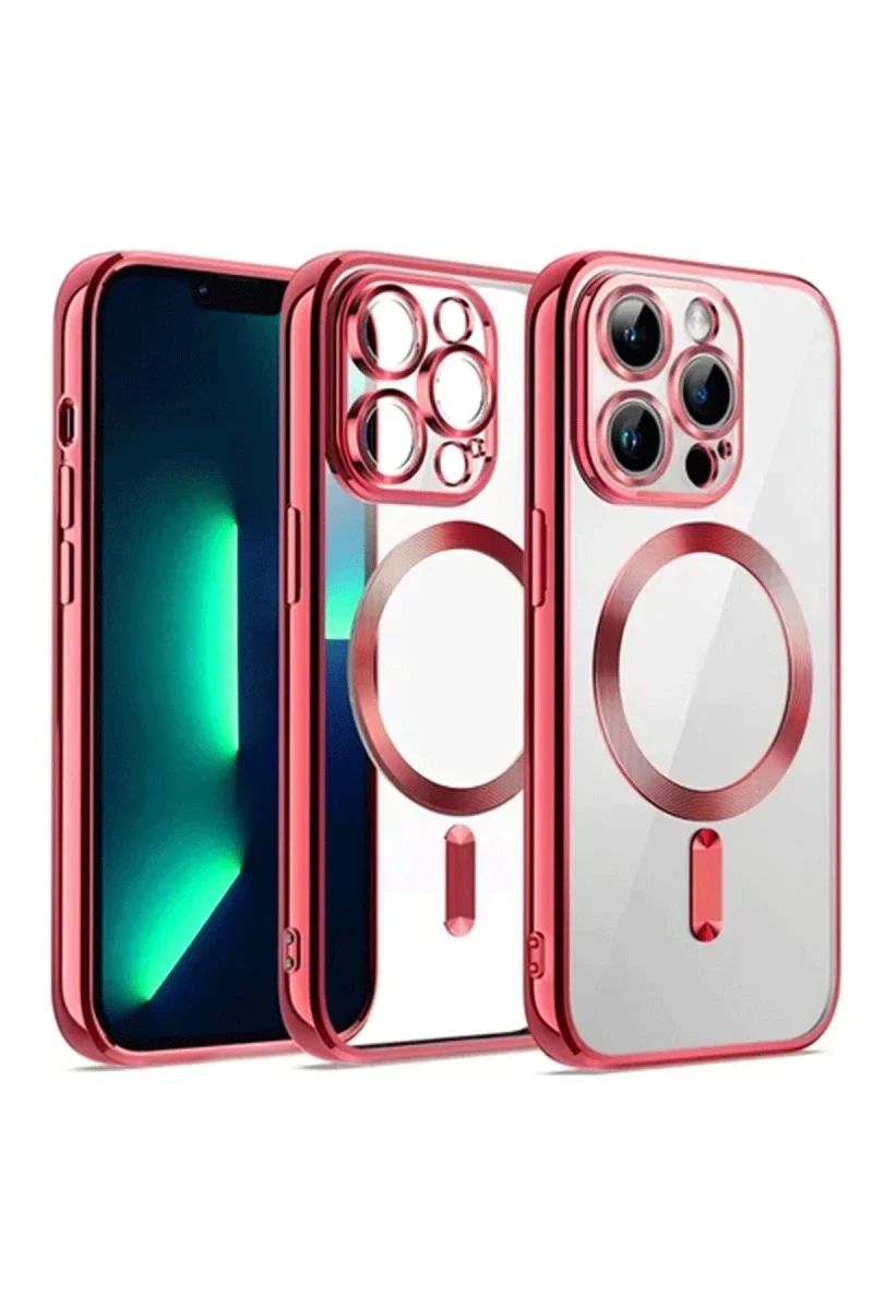 Apple iPhone 12 Pro Kılıf Kross Magneticsafe Kapak - Kırmızı Apple iPhone 12 Pro Kılıf Kross Magneticsafe Kapak - Kırmızı