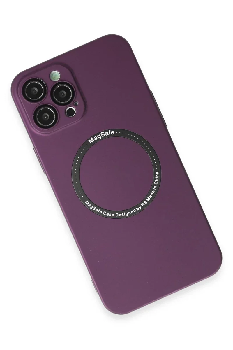 Apple iPhone 12 Pro Kılıf Jack Magneticsafe Lens Silikon - Mürdüm Fiyatı, Yorumları ve Özellikleri