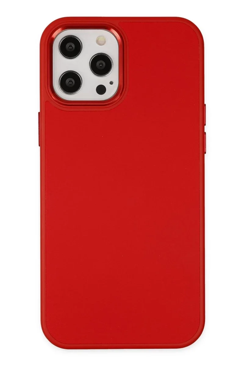 Apple iPhone 12 Pro Max Kılıf Asya Deri Silikon - Kırmızı Fiyatı, Yorumları ve Özellikleri