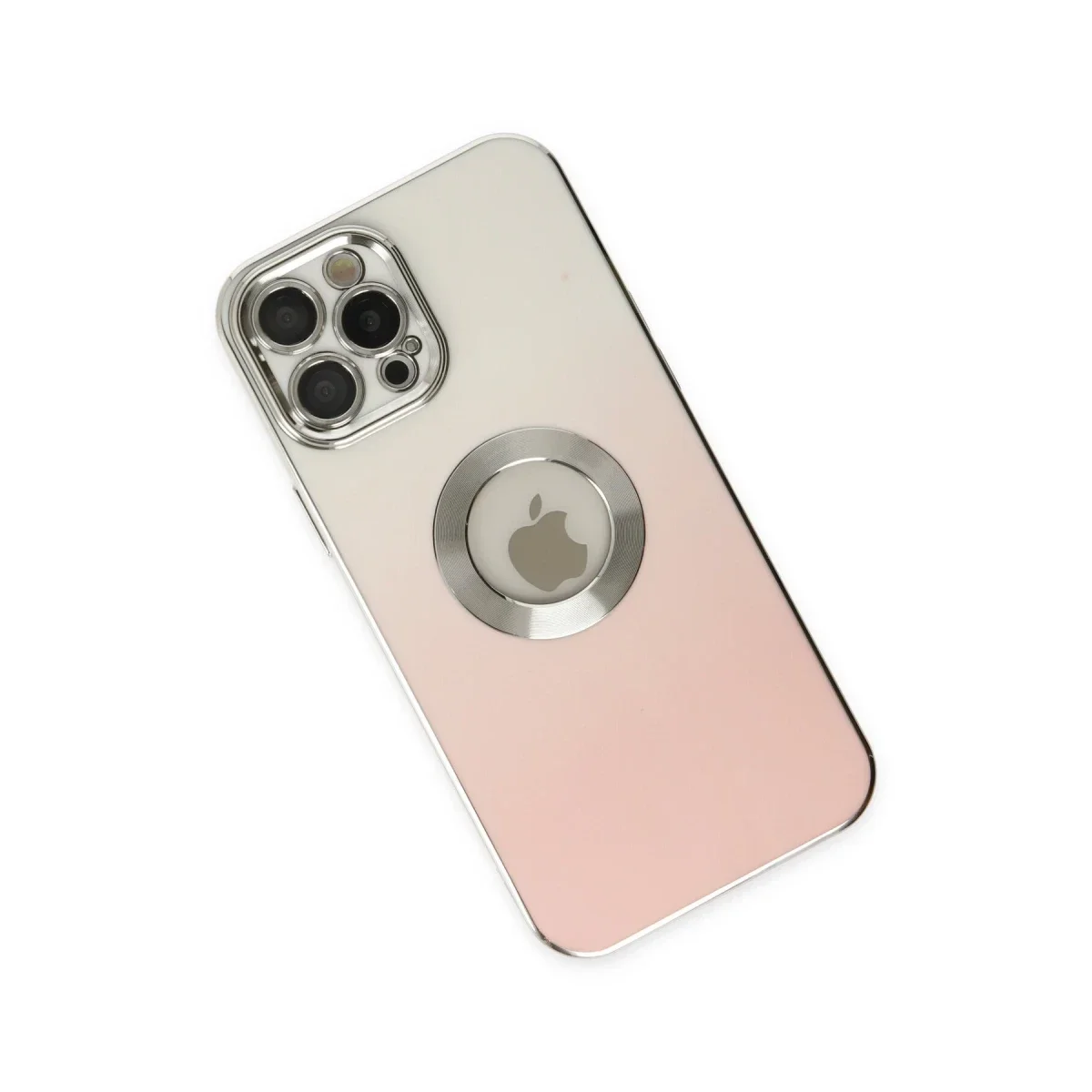 Apple iPhone 12 Pro Max Kılıf Best Silikon - Pembe - Görsel 3