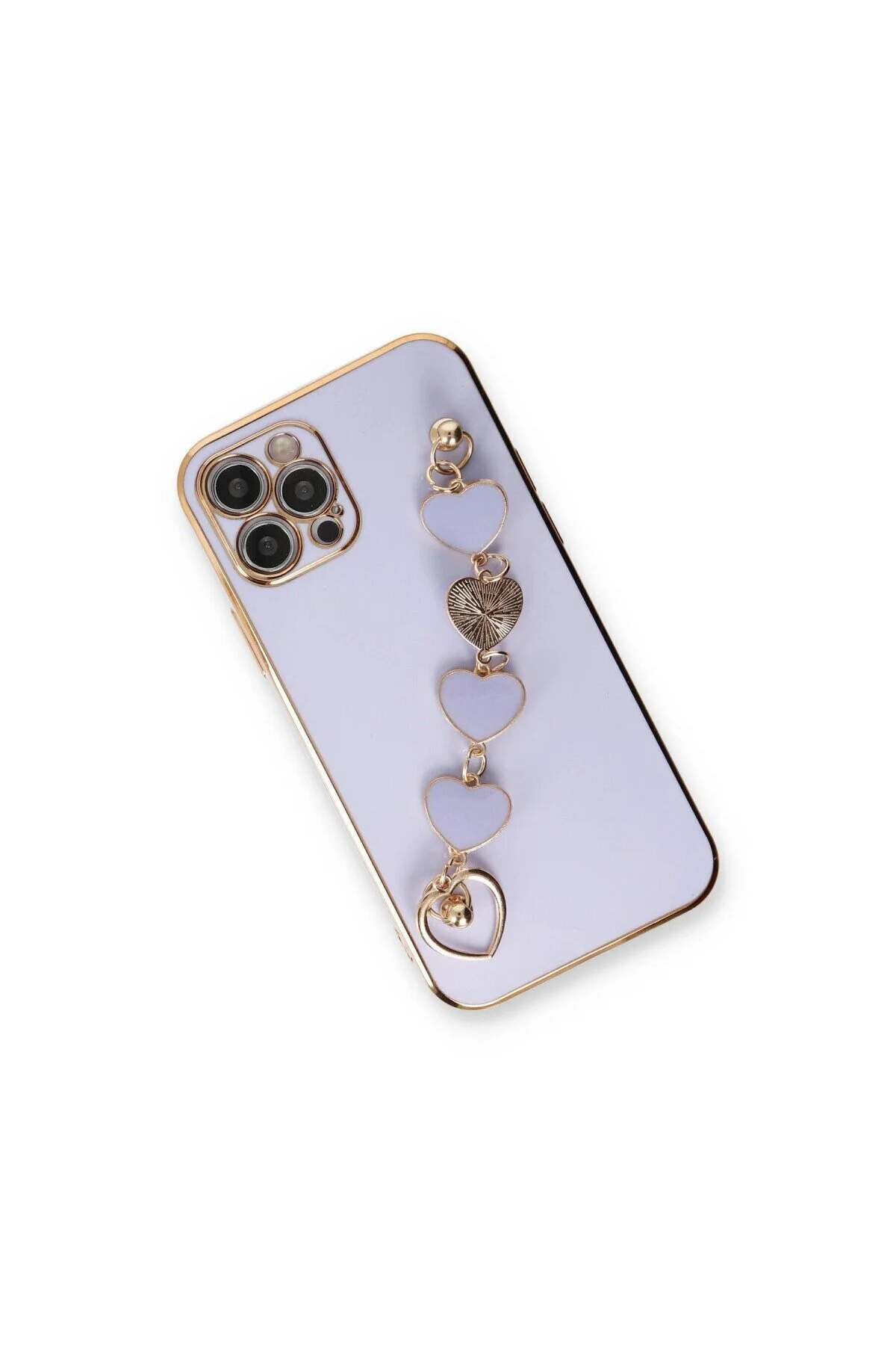 Apple İphone 12 Pro Kılıf Esila Silikon - Lila