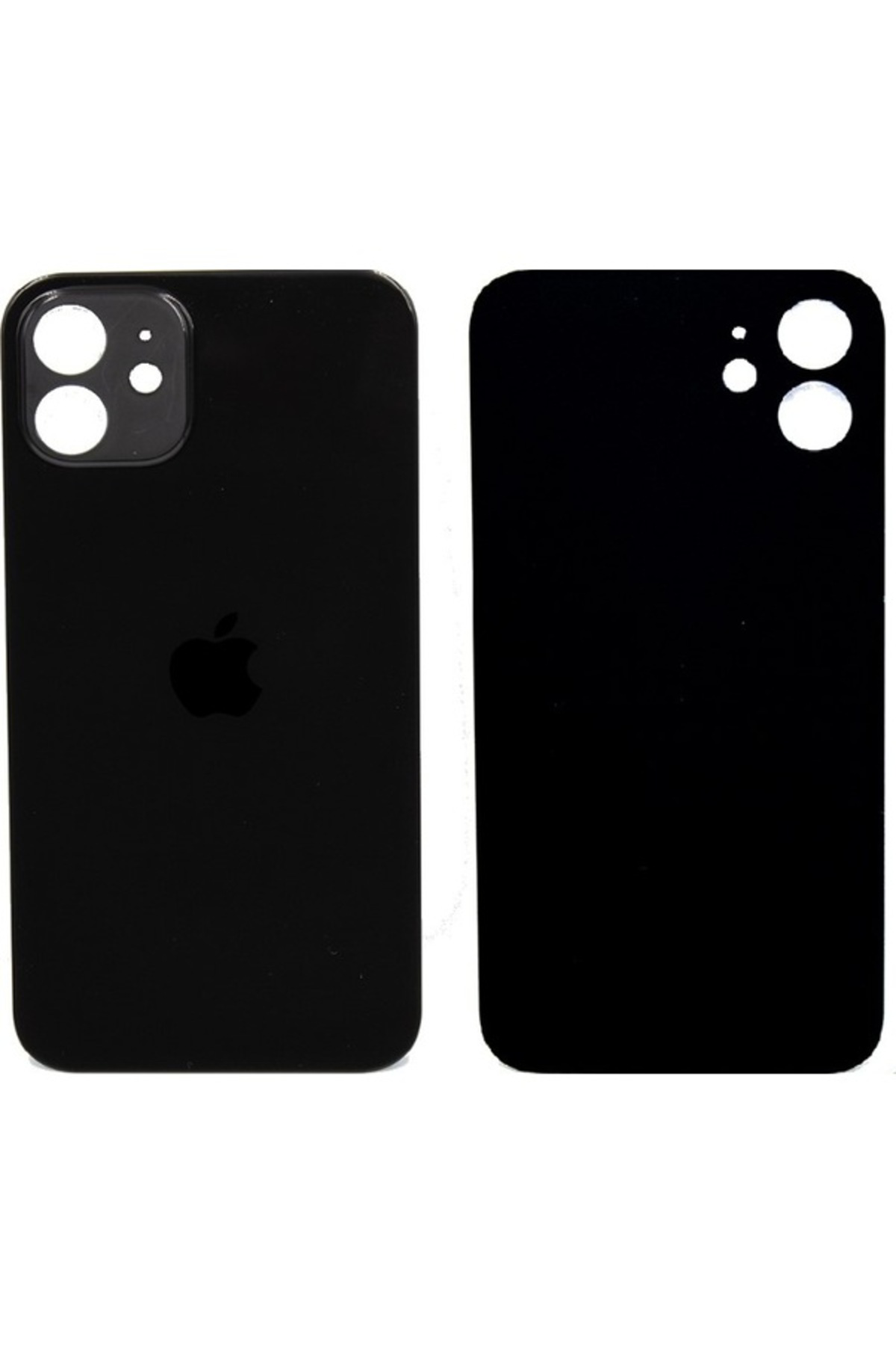 Apple iPhone 12 Uyumlu, Cam Arka Pil Batarya Kapağı - LENS HARİÇ 