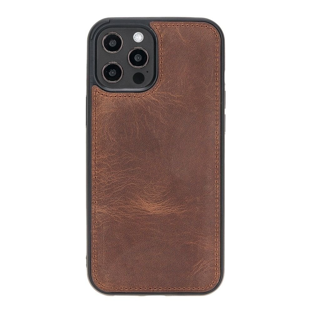 Apple iPhone 12 Pro Max Uyumlu Deri Arka Kapak G2 Kahve Apple iPhone 12 Pro Max Uyumlu Deri Arka Kapak G2 Kahve