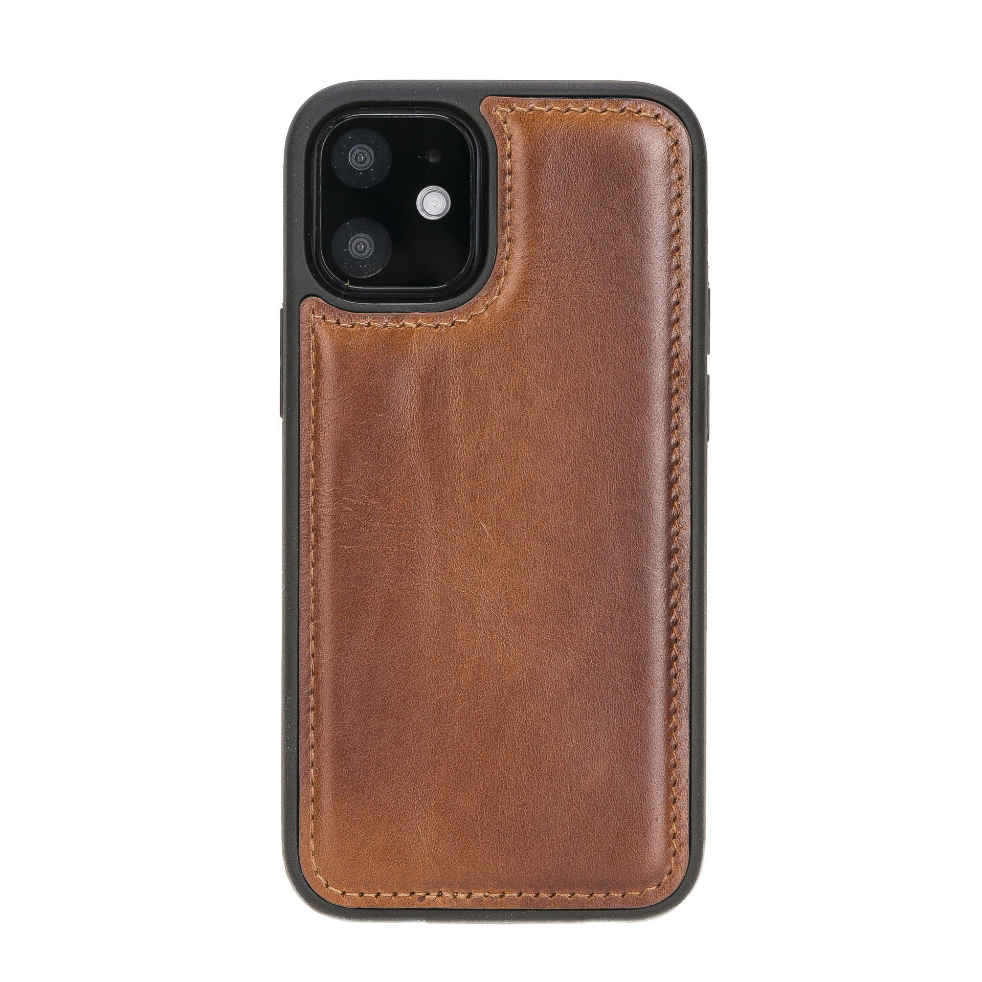 Apple iPhone 12 mini Uyumlu Deri Arka Kapak RST2EF Taba Apple iPhone 12 mini Uyumlu Deri Arka Kapak RST2EF Taba