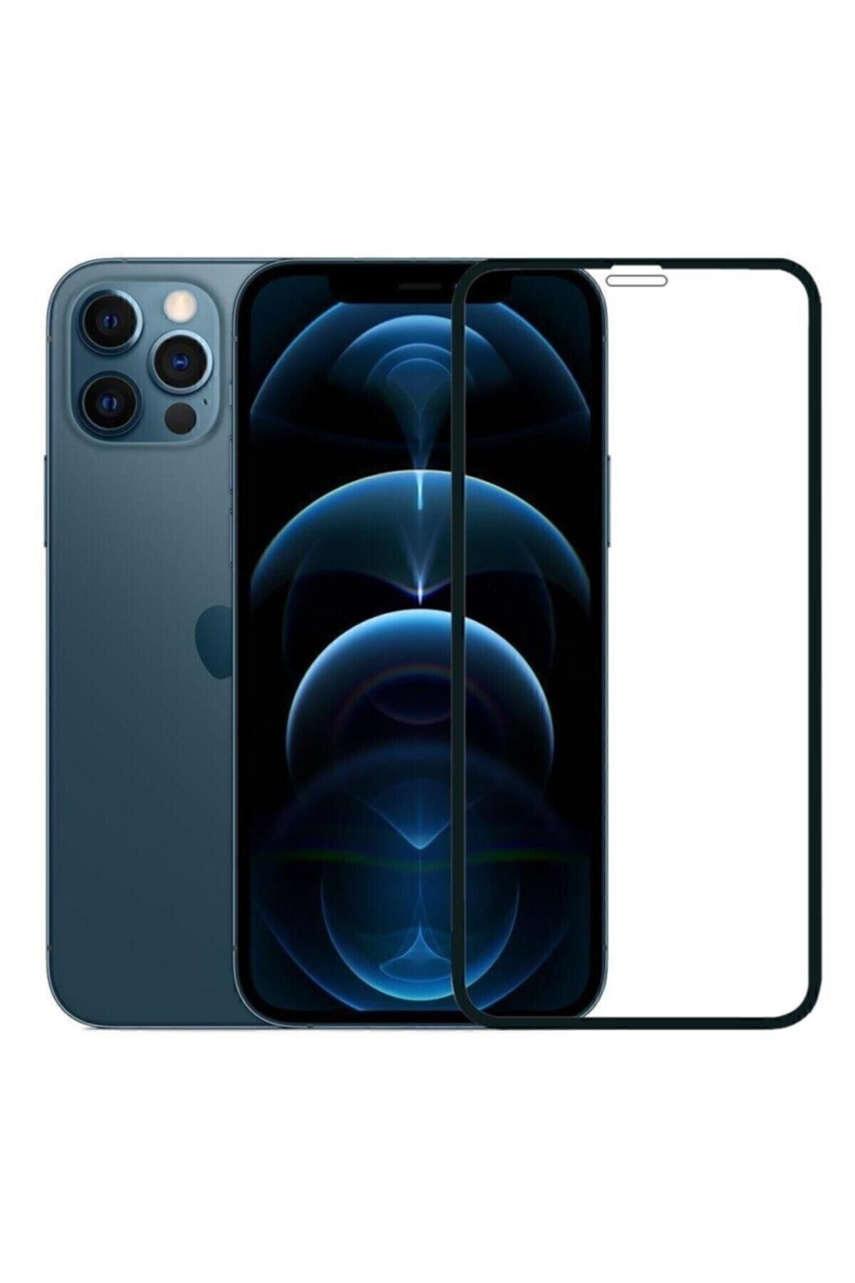 Apple Iphone 12 Pro Max 5d Seramik Tam Kaplayan Ekran Koruyucu Ca