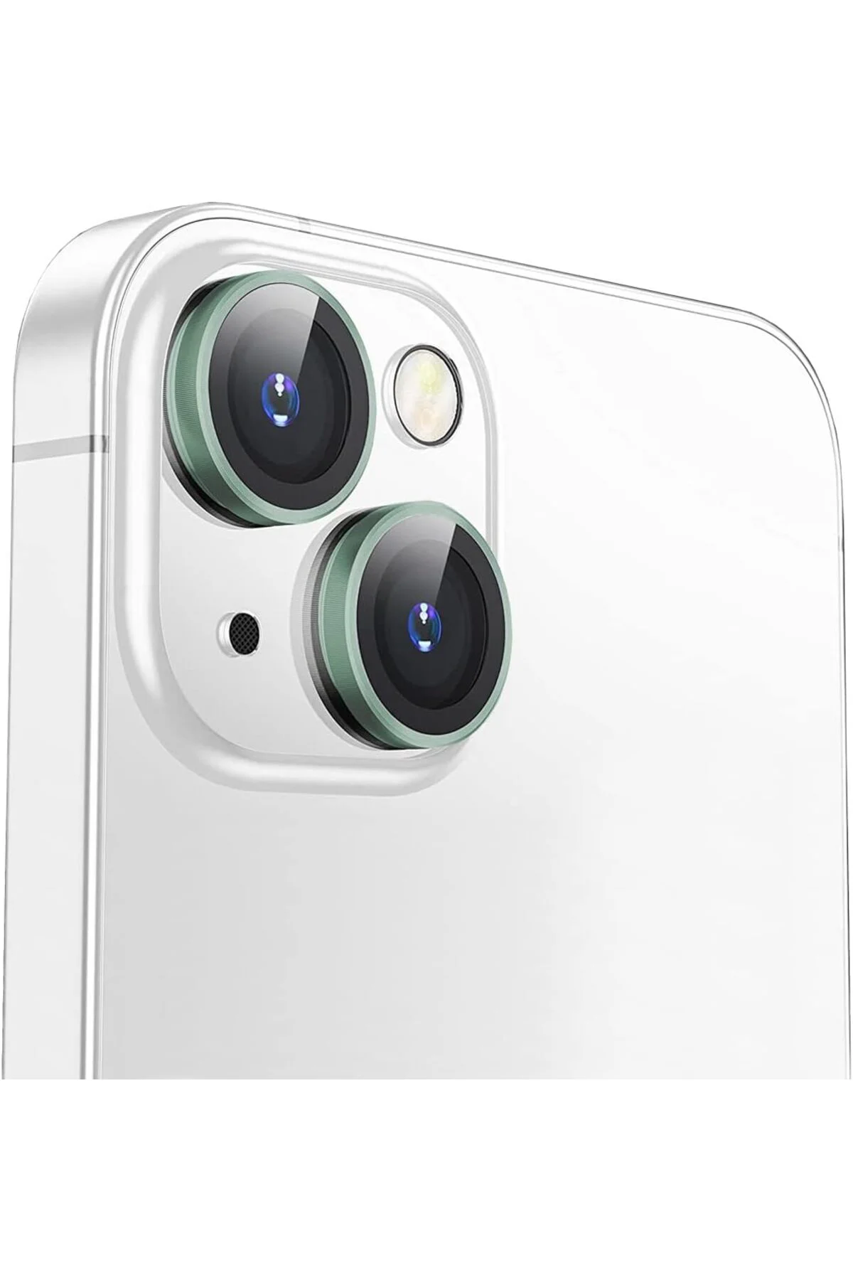 Apple Iphone 13 Gerçek Cam Safir Lens Koruma Kırmızı