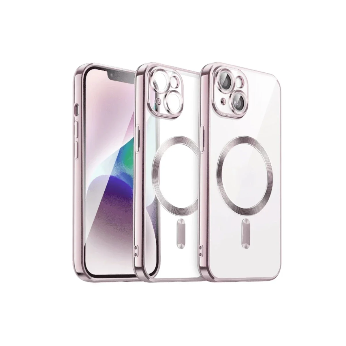Apple iPhone 13 Kılıf Kross Magneticsafe Kapak - Rose Apple iPhone 13 Kılıf Kross Magneticsafe Kapak - Rose
