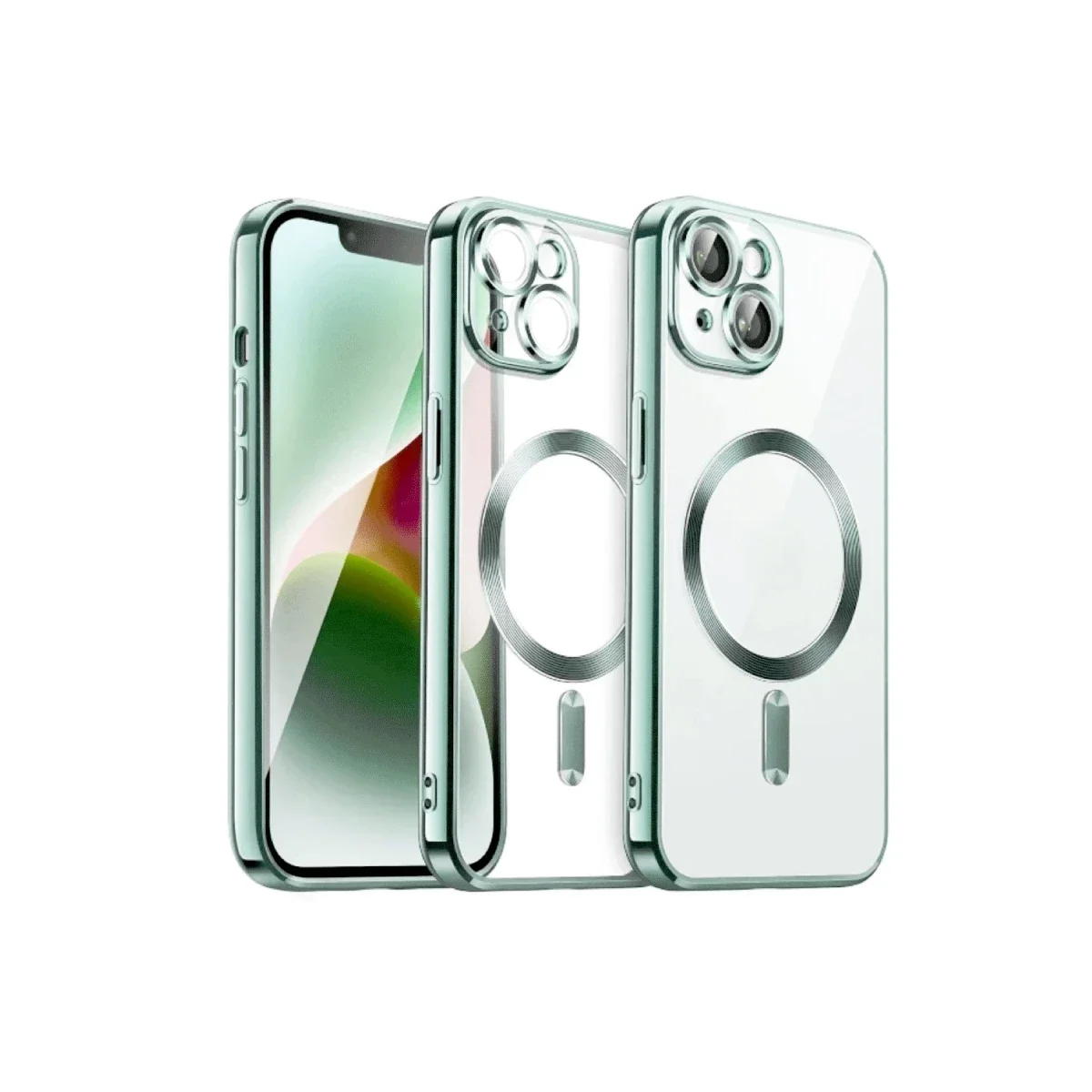 Apple iPhone 13 Kılıf Kross Magneticsafe Kapak - Koyu Yeşil Apple iPhone 13 Kılıf Kross Magneticsafe Kapak - Koyu Yeşil