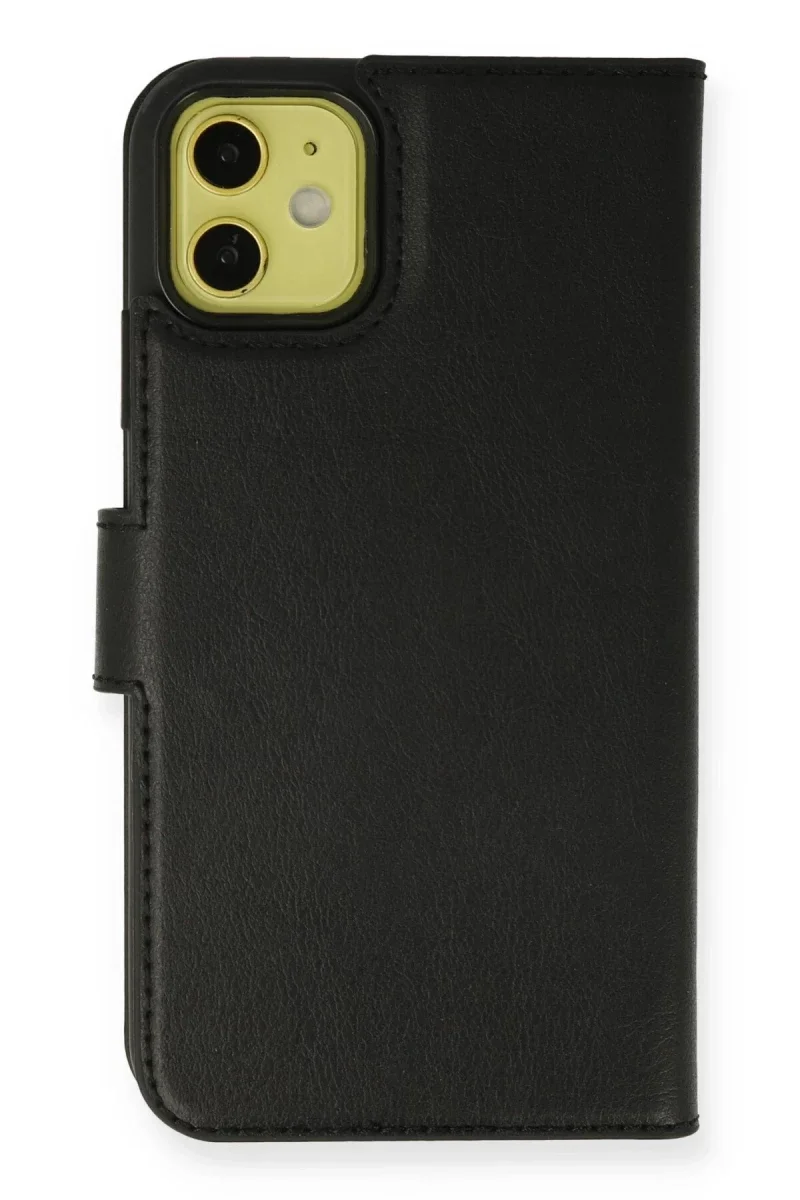 Apple iPhone 13 Mini Kılıf Trend S Plus Kapaklı Kılıf - Siyah Apple iPhone 13 Mini Kılıf Trend S Plus Kapaklı Kılıf - Siyah