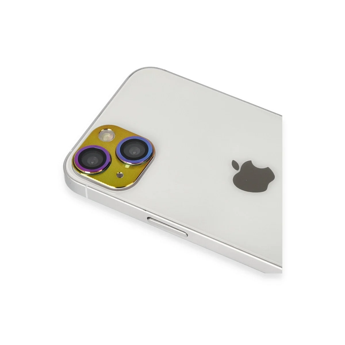 Apple İphone 13 Pers Alüminyum Kamera Lens - Rainbow Apple İphone 13 Pers Alüminyum Kamera Lens - Rainbow