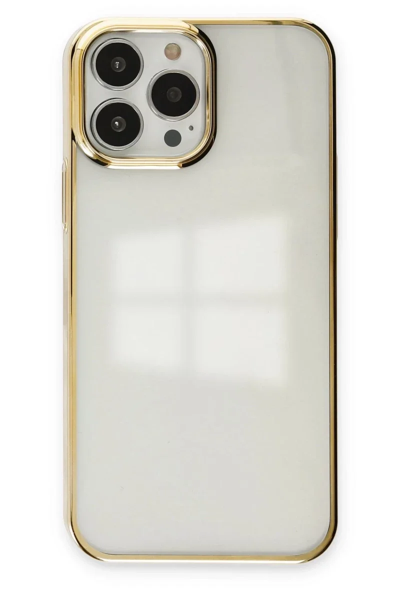 Apple iPhone 13 Pro Max Kılıf Element Silikon - Gold Apple iPhone 13 Pro Max Kılıf Element Silikon - Gold