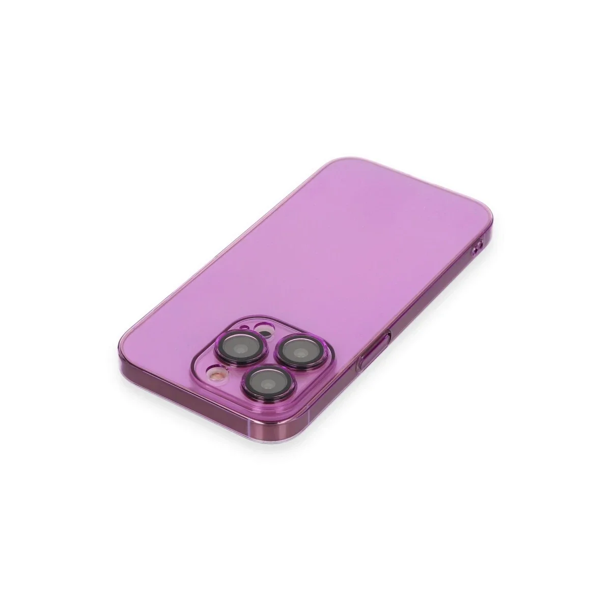 Apple iPhone 13 Pro Max Kılıf Armada Lensli Kapak - Mor Apple iPhone 13 Pro Max Kılıf Armada Lensli Kapak - Mor