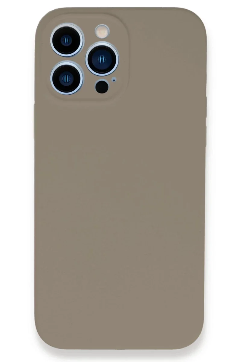 Apple iPhone 13 Pro Max Kılıf Lansman Legant Silikon - Bej