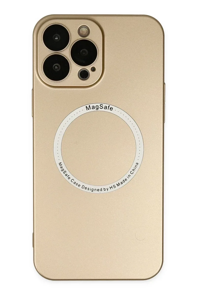 Apple iPhone 13 Pro Kılıf Jack Magneticsafe Lens Silikon - Gold Fiyatı, Yorumları ve Özellikleri