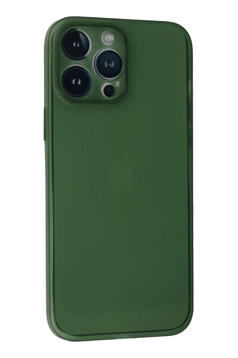 Apple iPhone 13 Pro Kılıf PP Ultra İnce Kapak - Yeşil