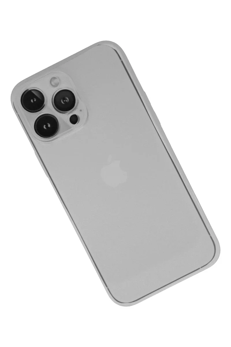 Apple iPhone 13 Pro Kılıf PP Ultra İnce Kapak - Beyaz Apple iPhone 13 Pro Kılıf PP Ultra İnce Kapak - Beyaz