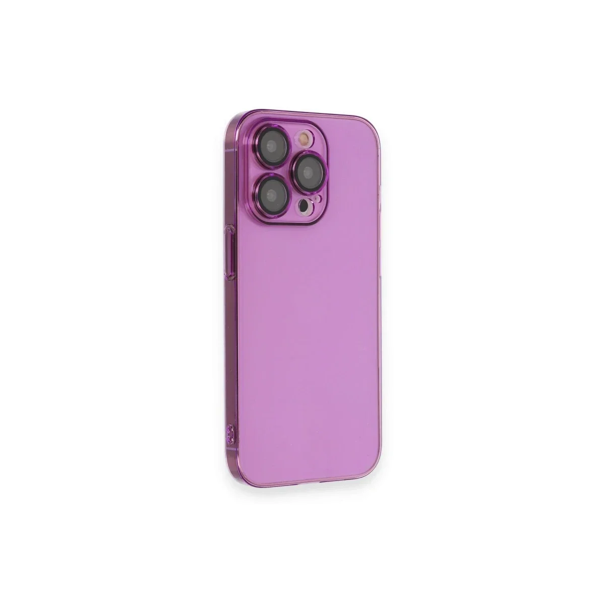Apple iPhone 13 Pro Max Kılıf Armada Lensli Kapak - Mor Apple iPhone 13 Pro Max Kılıf Armada Lensli Kapak - Mor