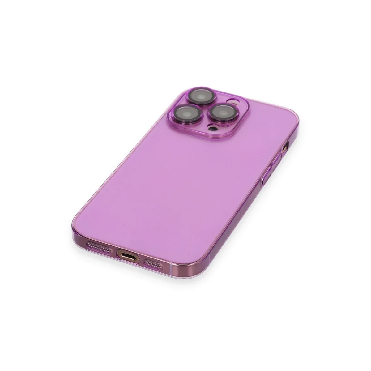 Apple iPhone 13 Pro Max Kılıf Armada Lensli Kapak - Mor Apple iPhone 13 Pro Max Kılıf Armada Lensli Kapak - Mor