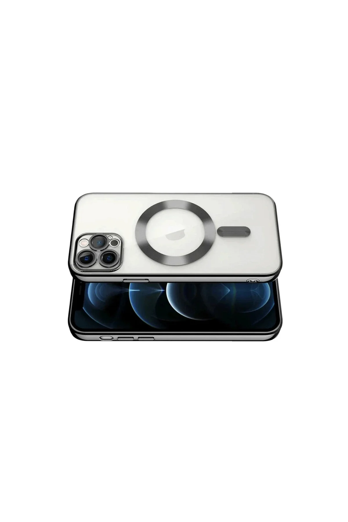 Apple iPhone 13 Pro Kılıf Kross Magneticsafe Kapak - Koyu Yeşil Apple iPhone 13 Pro Kılıf Kross Magneticsafe Kapak - Koyu Yeşil - Görsel 3