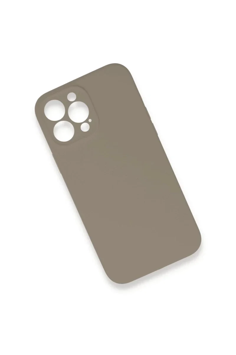 Apple iPhone 13 Pro Max Kılıf Lansman Legant Silikon - Bej