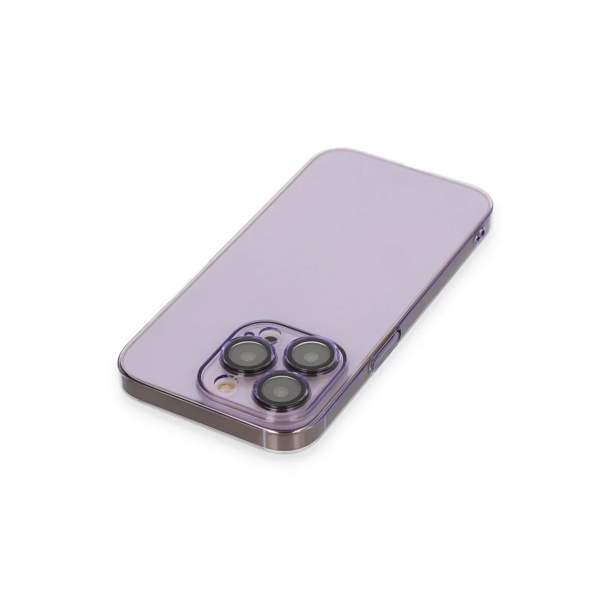 Apple iPhone 13 Pro Kılıf Armada Lensli Kapak - Lila Apple iPhone 13 Pro Kılıf Armada Lensli Kapak - Lila