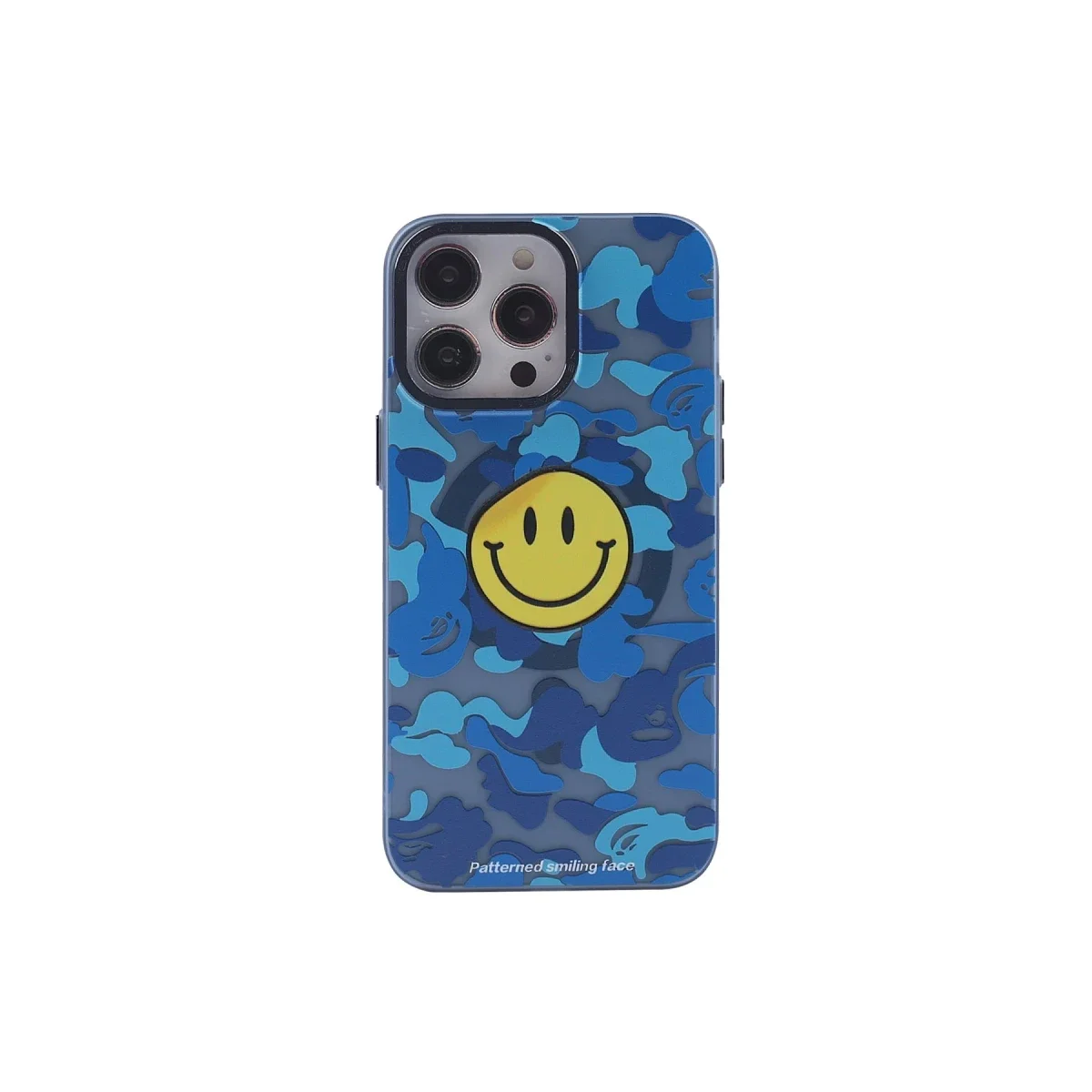 Apple iPhone 13 Pro Kılıf Apollo Magneticsafe Desenli Kapak - Apollo Mavi - 1