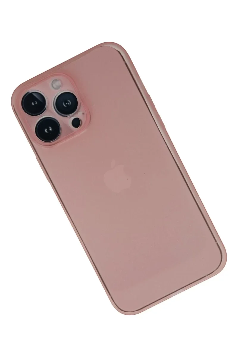 Apple iPhone 13 Pro Kılıf PP Ultra İnce Kapak - Pembe Fiyatı, Yorumları ve Özellikleri