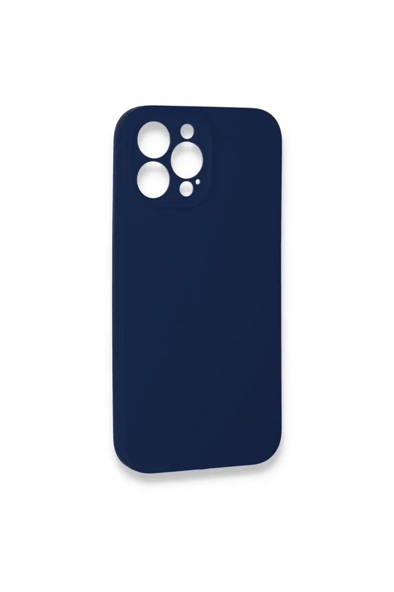 Apple iPhone 13 Pro Kılıf Lansman Legant Silikon - Lacivert
