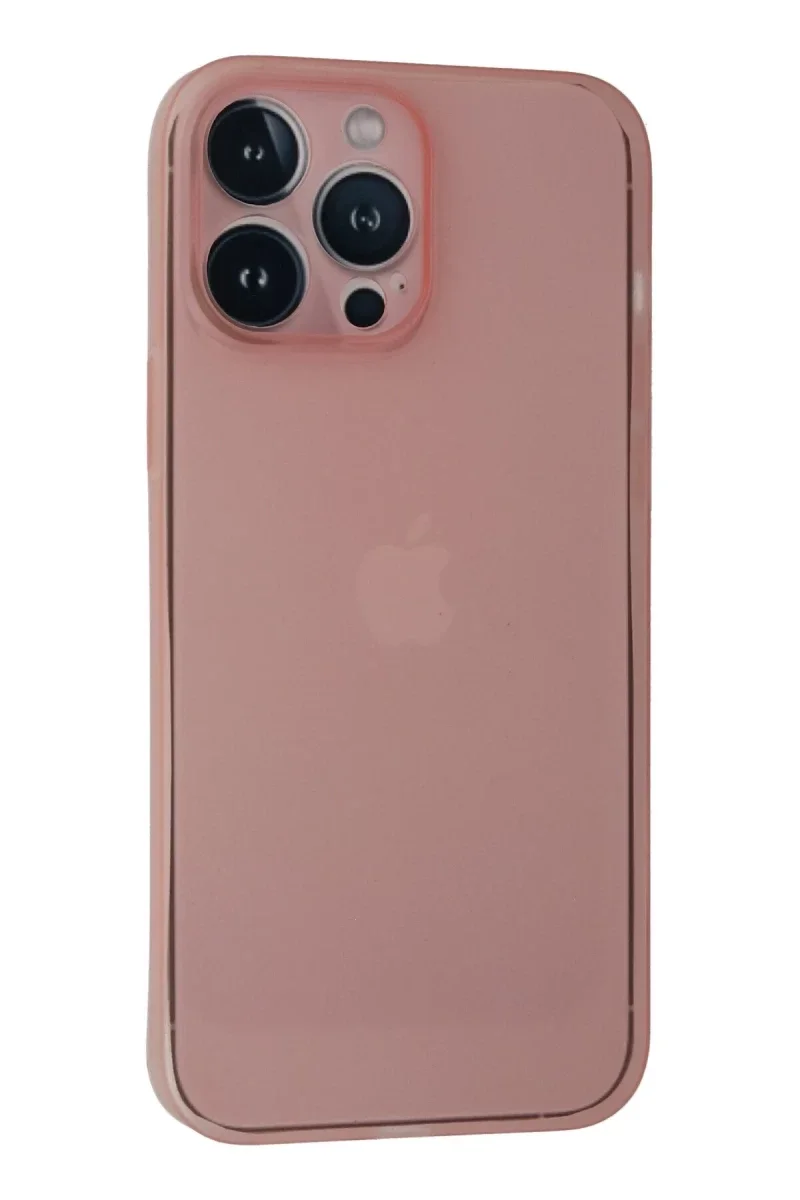 Apple iPhone 13 Pro Kılıf PP Ultra İnce Kapak - Pembe Fiyatı, Yorumları ve Özellikleri
