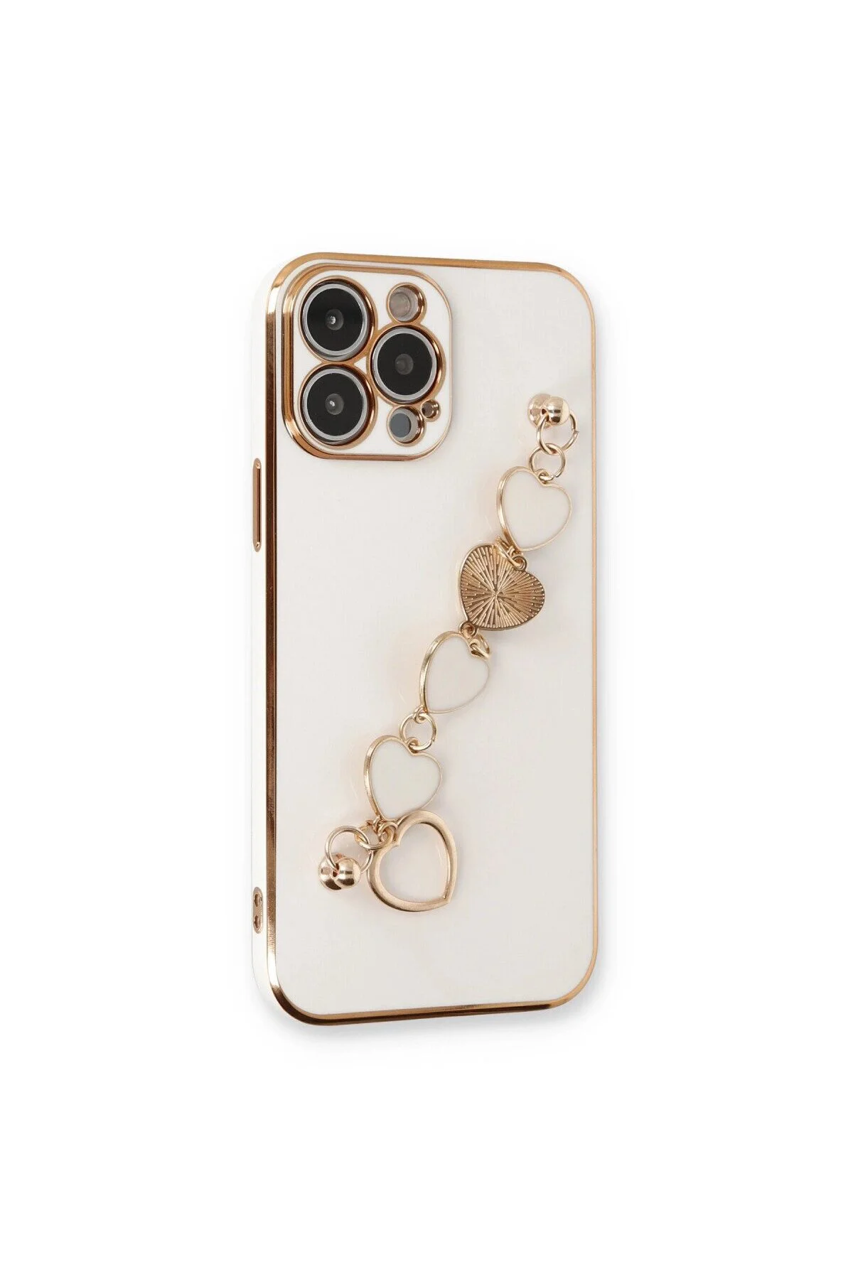 Apple İphone 13 Pro Max Kılıf Esila Silikon - Beyaz Apple İphone 13 Pro Max Kılıf Esila Silikon - Beyaz