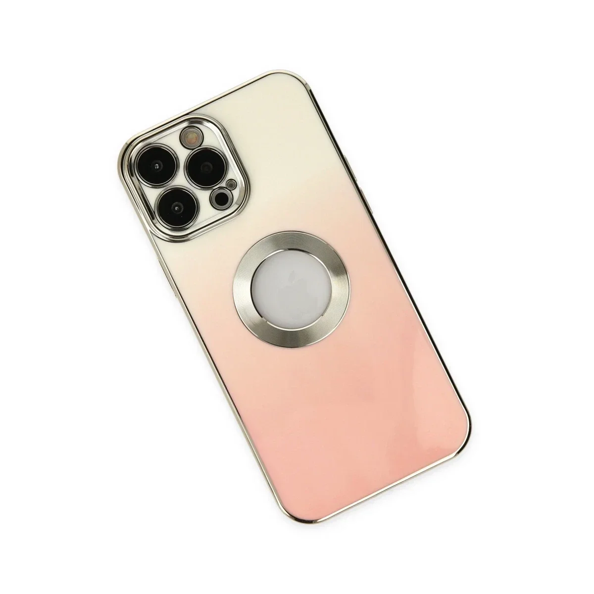 Apple iPhone 13 Pro Max Kılıf Best Silikon - Pembe - Görsel 2