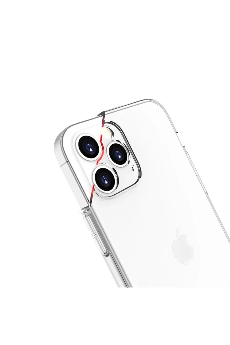 Apple iPhone 13 Pro Kılıf Lüx Şeffaf Silikon Apple iPhone 13 Pro Kılıf Lüx Şeffaf Silikon