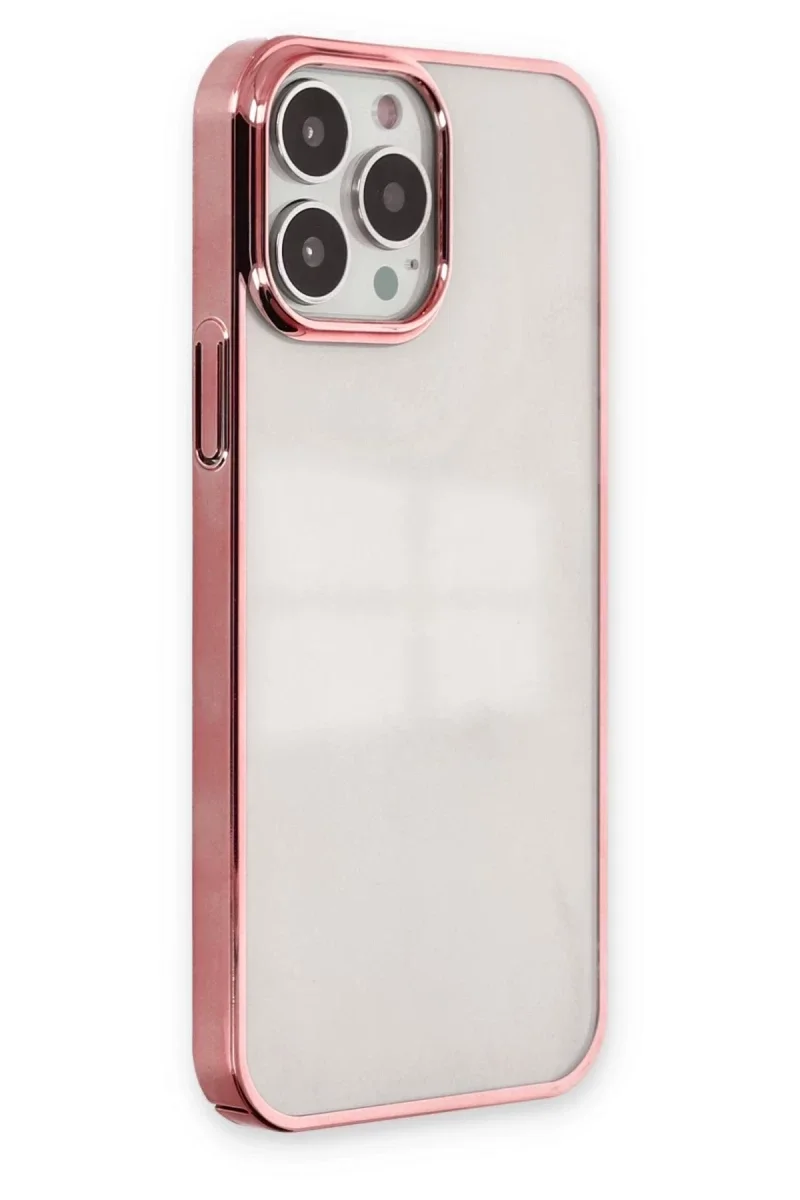 Apple iPhone 13 Pro Max Kılıf Element Silikon - Pembe Apple iPhone 13 Pro Max Kılıf Element Silikon - Pembe