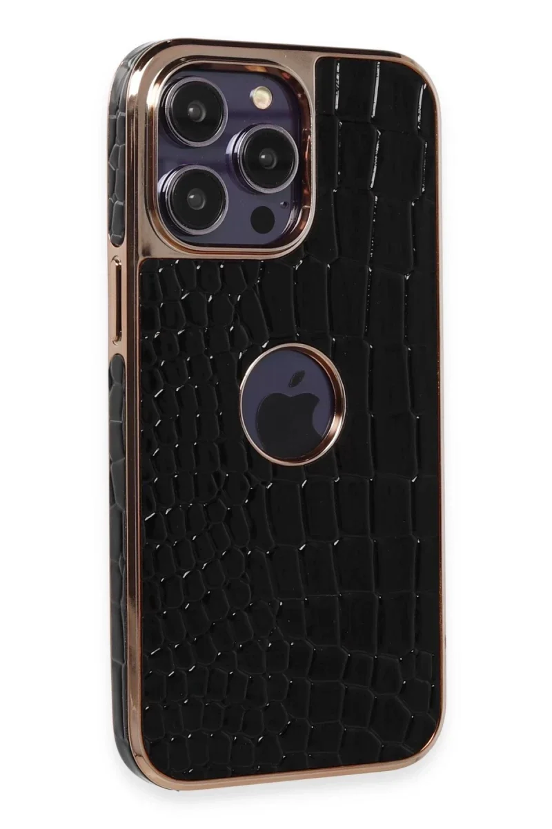Apple iPhone 13 Pro Max Kılıf Snake Kapak - Siyah Apple iPhone 13 Pro Max Kılıf Snake Kapak - Siyah