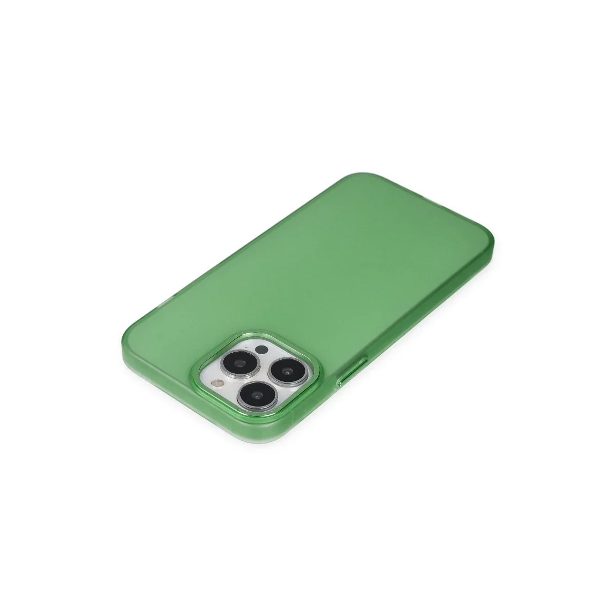 Apple iPhone 13 Pro Kılıf Modos Metal Kapak - Koyu Yeşil - Görsel 5