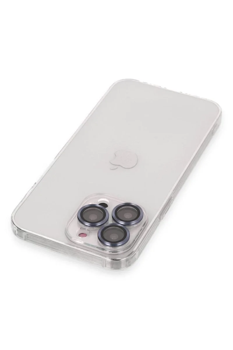 Apple iPhone 13 Pro Kılıf Luko Lens Silikon - Sierra Blue Apple iPhone 13 Pro Kılıf Luko Lens Silikon - Sierra Blue