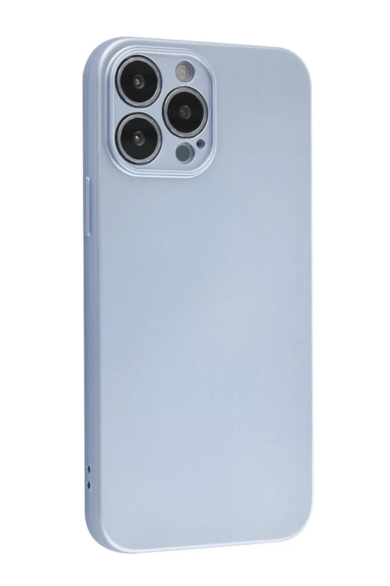 Apple iPhone 13 Pro Max Kılıf Nano içi Kadife Silikon - Sky Blue Fiyatı, Yorumları ve Özellikleri