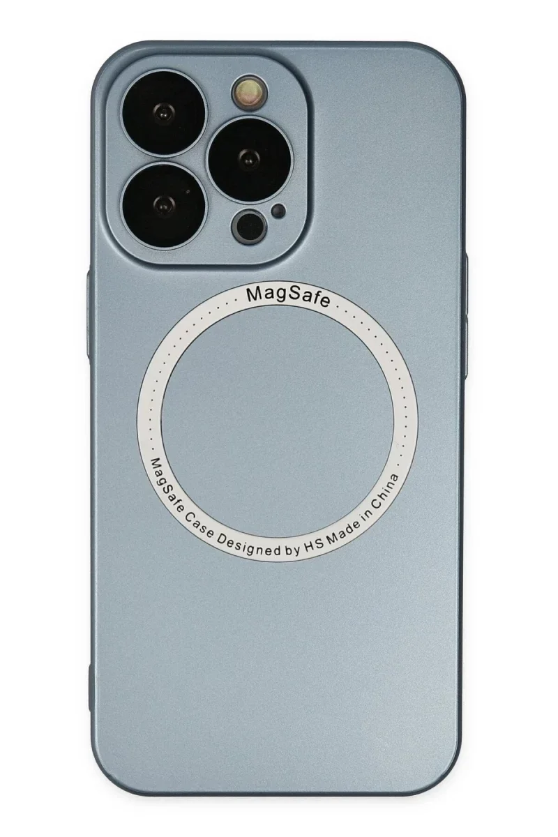 Apple iPhone 13 Pro Kılıf Jack Magneticsafe Lens Silikon - Sierra Blue Fiyatı, Yorumları ve Özellikleri