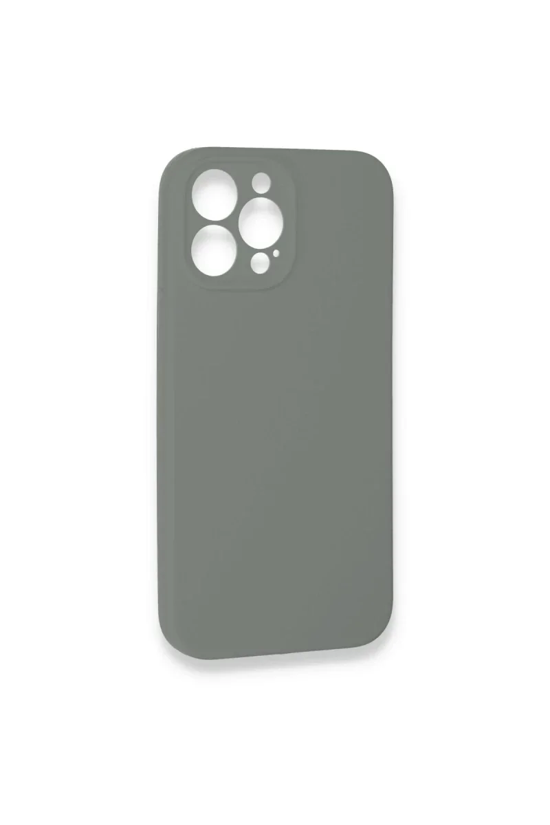 Apple iPhone 13 Pro Max Kılıf Lansman Legant Silikon - Gri Apple iPhone 13 Pro Max Kılıf Lansman Legant Silikon - Gri