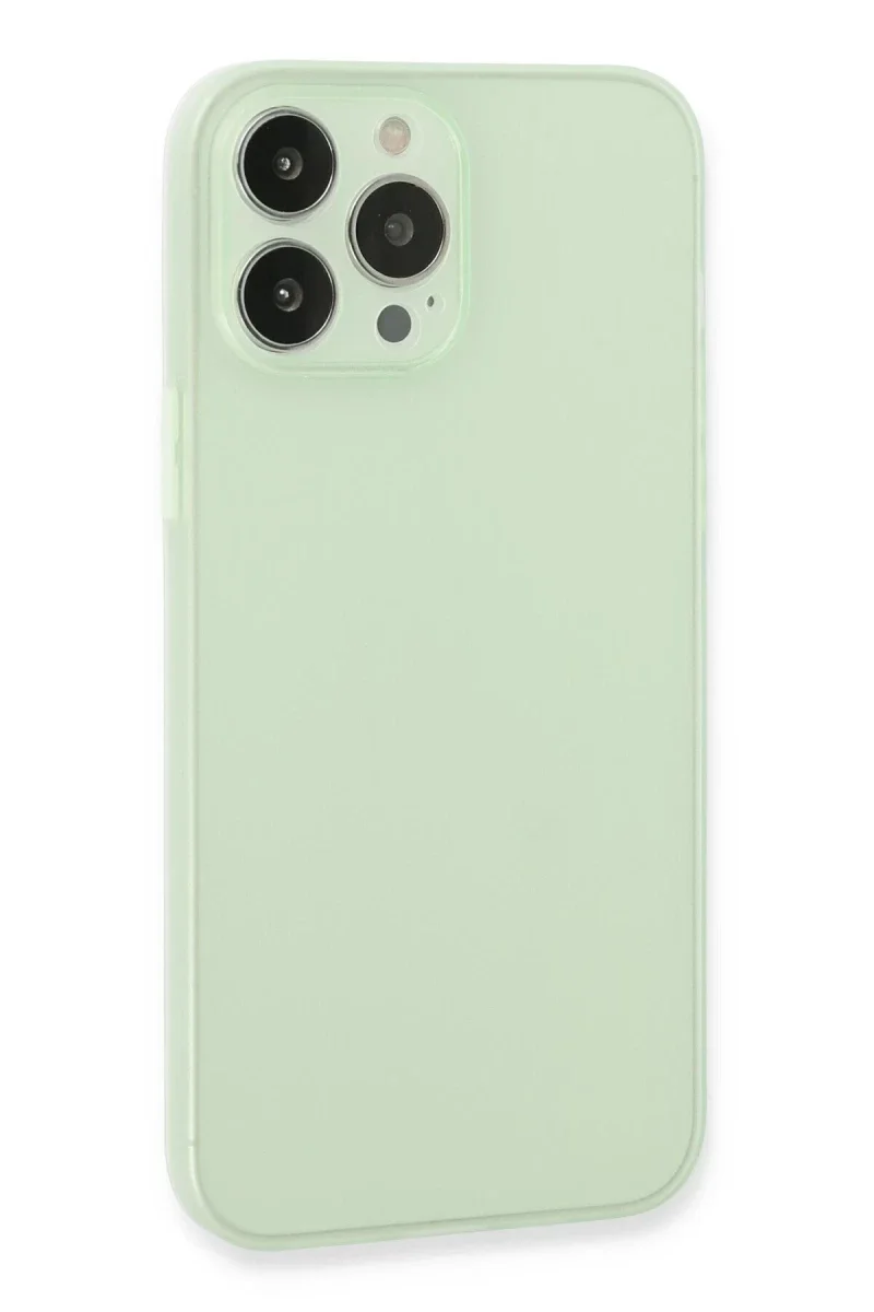 Apple iPhone 13 Pro Kılıf Puma Silikon - Açık Yeşil