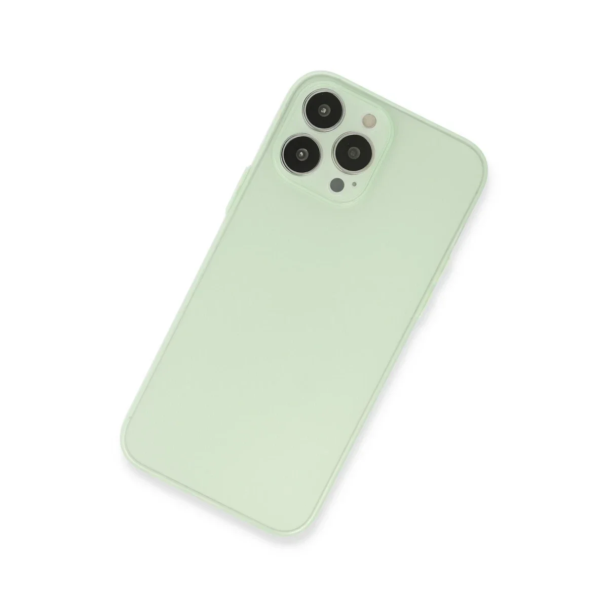 Apple iPhone 13 Pro Max Kılıf Puma Silikon - Açık Yeşil