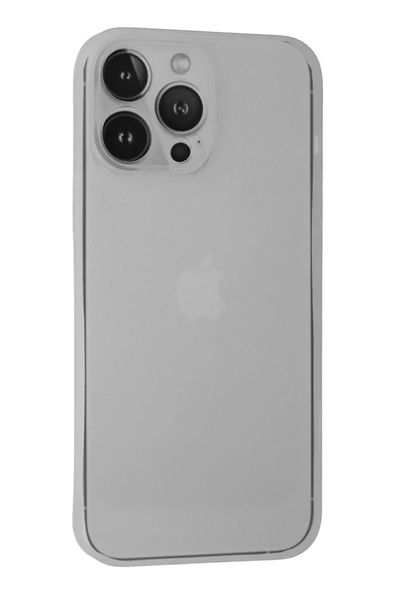 Apple iPhone 13 Pro Kılıf PP Ultra İnce Kapak - Beyaz Apple iPhone 13 Pro Kılıf PP Ultra İnce Kapak - Beyaz